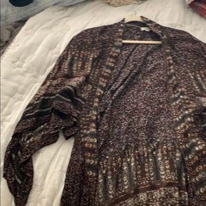 Kimono beautiful pattern cute and flowey